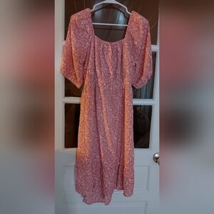 Kojooin Floral Pink Dress